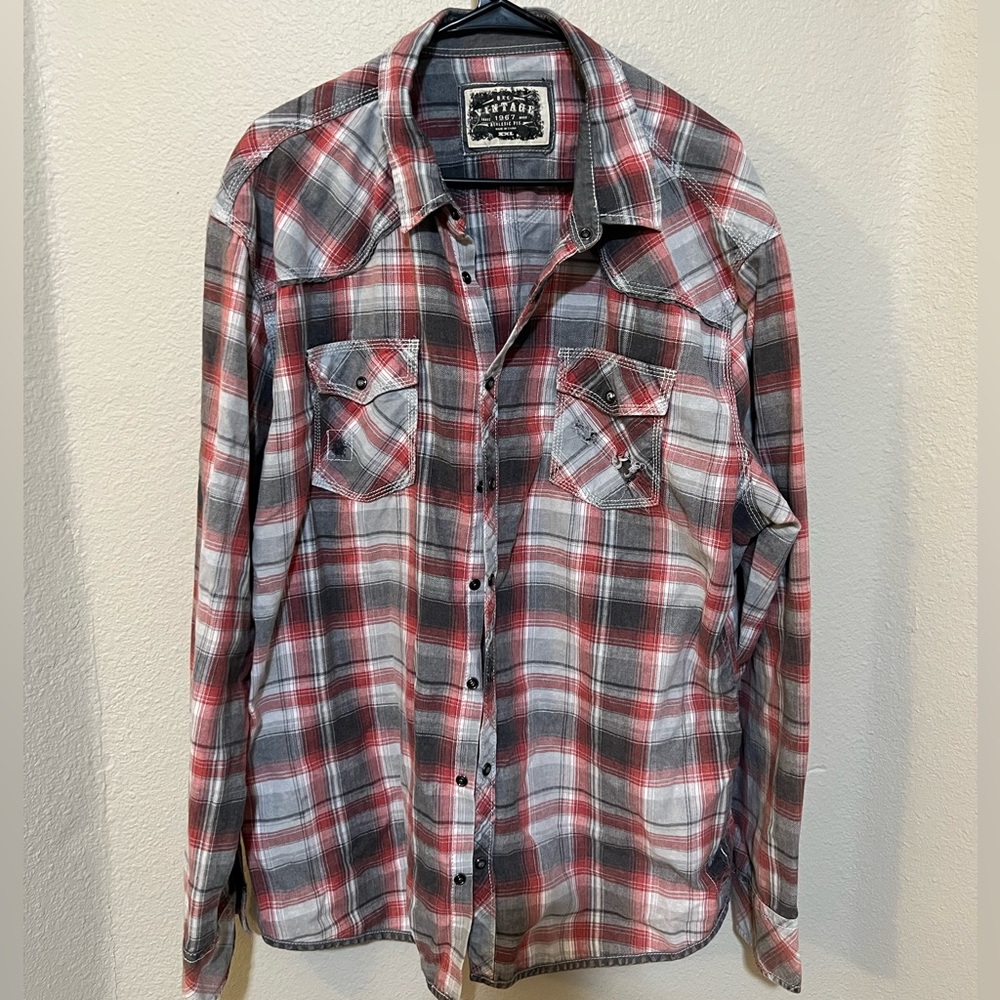 Men BKE Vintage button down